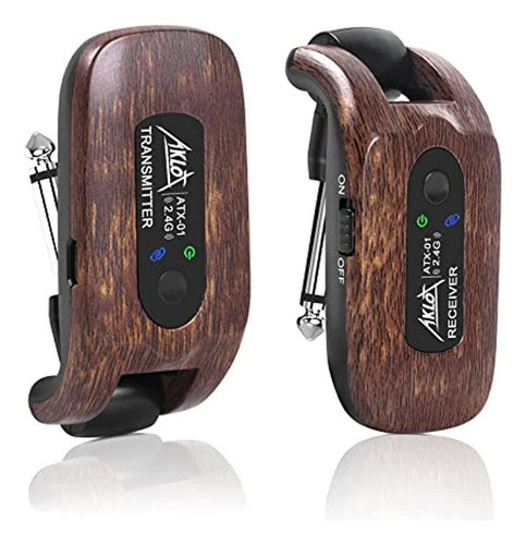Sistema Inalámbrico De Guitarra Aklot Transmisor Receptor Co 0