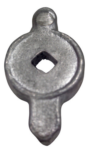 Perilla/ Volante De Aluminio Cocina Gastronómica Cuadrado 0