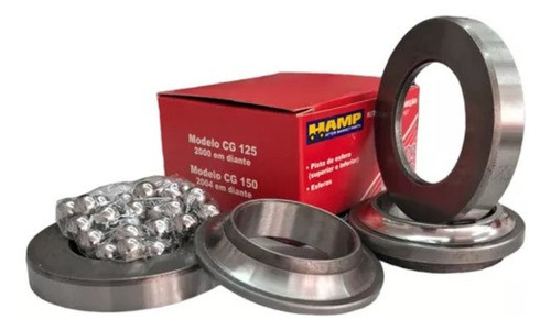 Kit Rulemanes Direccion Hamp Honda Cg 125 00 11 Cg 150 04 17 0