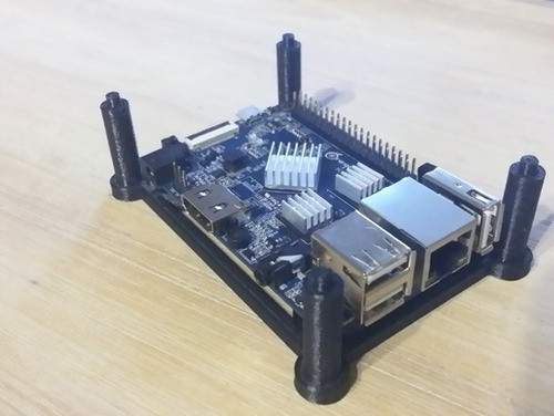 Soporte De Orange Pi Pc Pc2 Apilables Cooler 30mm C/modulo 1
