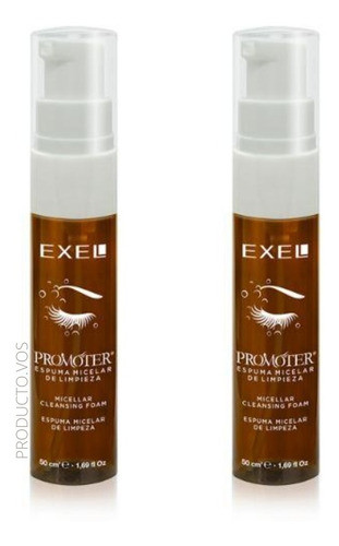 Exel Espuma Micelar Promoter Limpieza Contorno X2 Unidades 0