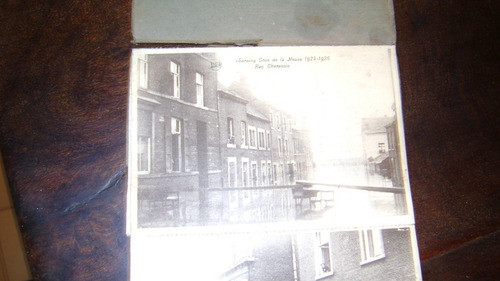 Antiguo Album De Postales De Las Inundaciones 1925 Belgica 0