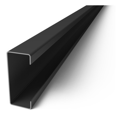 Perfil C Negro 80 X 50 X 15 X 1.60 Mm X 12 Mts 0