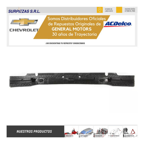 Absorvedor Paragolpe Del Chevrolet 100% Corsa Ii Sin Airbag 1