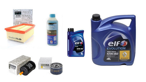 Kit Filtros Y Aceite + Regalo Renault Megane 1.6 16v K4m 0