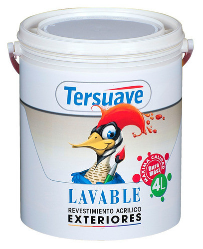 Latex Exterior Lavable Verde Foresta Tersuave 4 Lts 0