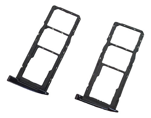 Bandeja Porta Sim Dual Para Moto G7 / G7 Plus Negro 0