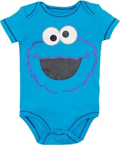Sesamo Street Baby Boy Girl 5 Pack Body  Elmo, Cookie Monste 1