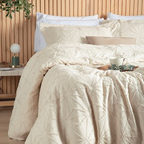 Acolchado Edredón Queen Kit 3 Piezas Nude 240x240 Jc 0