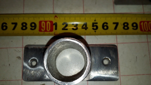 Soporte Reforzado Porta Barral Para Caño De Ducha 25mm Inter 1