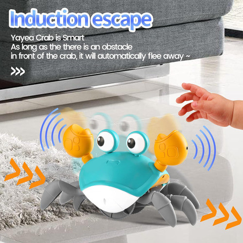 Juguete Para Bebes Hirger Crawling Crab: Juguetes Tummy T... 1