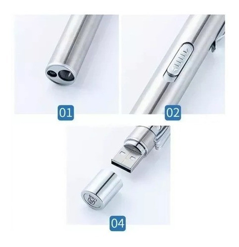 Detector De Billetes Falsos Portatil Viaje Con Linterna Usb 1