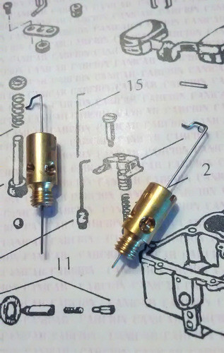 Torino Carburador Abd 2060-s Conjunto Aguja Y Pozo 120-300 1