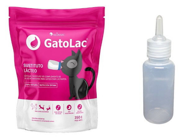Sustituto Lácteo Gatos Gatolac 350 Gr Mamadera Dosificadora 0 Sustituto Lácteo Gatos Gatolac 350 Gr Mamadera Dosificadora 0