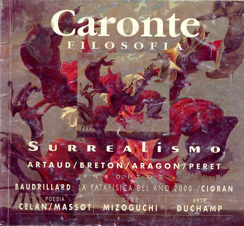 Lote De 3 Revistas: Péndulo.caronte (literatura Y Filosofía) 1