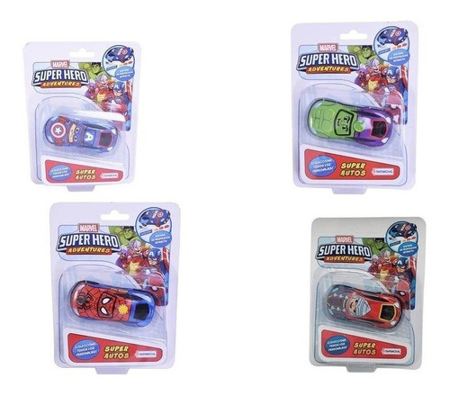 Super Auto Hero Marvel X1 Propuls Retractil Tapimovil 3291 0