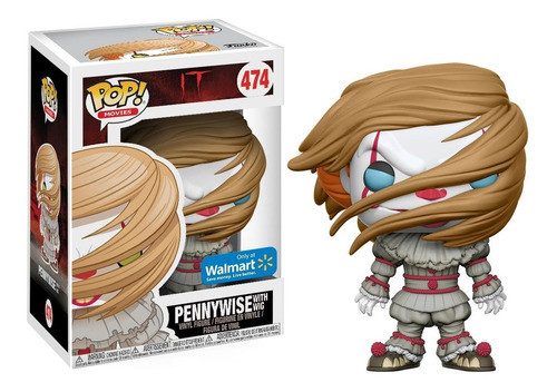 Funko Pop It Pennywise With Wig Walmart Exclusive 0