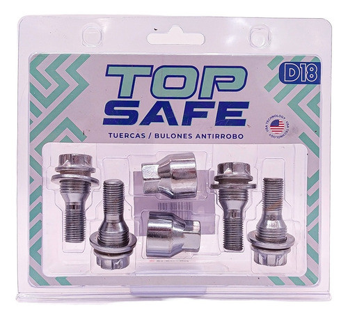 Bulones Tuercas Antirrobo Seguridad 206 207 208 308 Partner 0