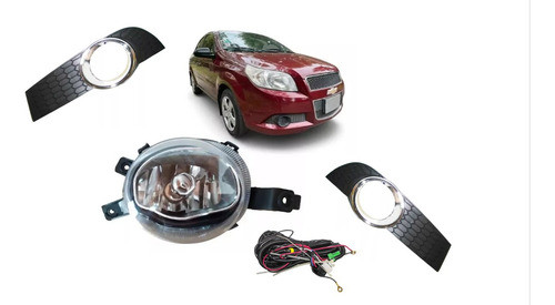 Faros Auxiliares Kit Completo Aveo G3 12/ 0