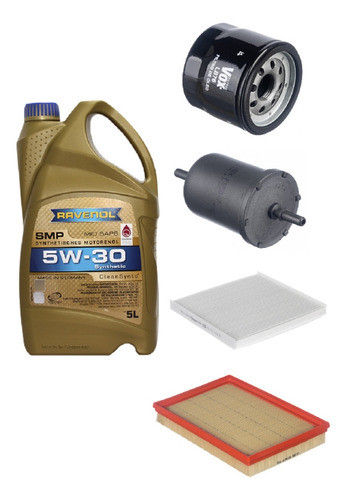 Kit Filtros + Aceite Renault Kwid 1.0 2017 2018 2019 2020 0