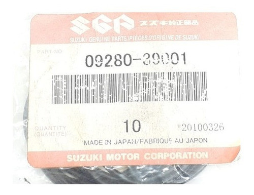 O Ring (d:2,id:38.5) Original Suzuki Rmz450  09280-39001 1