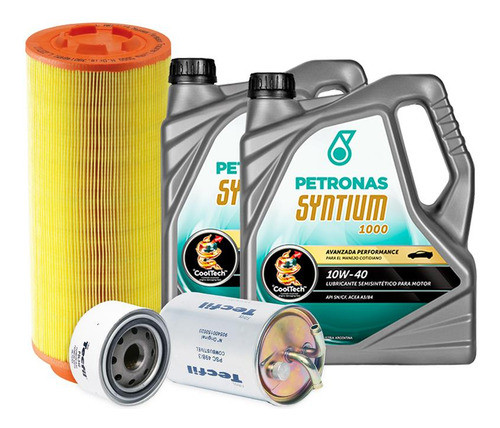 Kit Filtros Tecfil + Aceite Nissan X-terra 2.8 12v Xe 2.8tdi 0