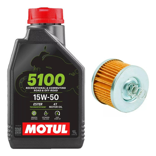 Kit Service Bajaj Rouser 135 Ns 150 160 Motul 5100 Ryd 0