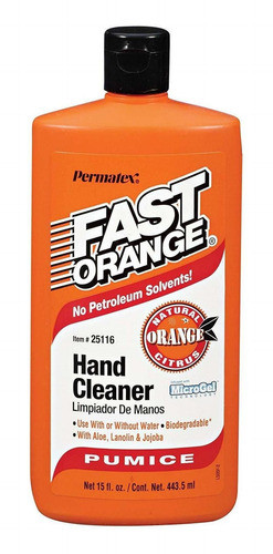 Limpiador De Manos Fast Orange 443,5 Ml Permatex 550158 0