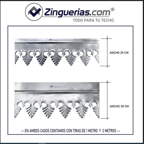 Flor De Lis Chapa Galvanizada - Ancho 25 Cm 1