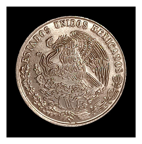 México 20 Centavos 1977 Exc Km 442 Francisco Madero 1