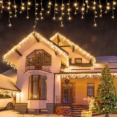 Usokyo - Luces De Navidad, 480 Luces Led De 55.8 Pies Con 96 0