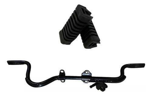 Caño Arco Posapie Gilera Vc 150 Rd Vs Full + Gomas Apoya Pie 0