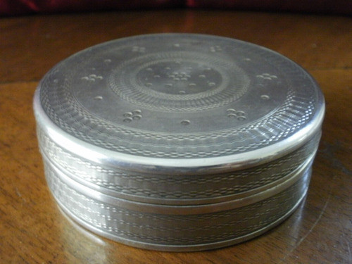 Pastillero Caja De Plata Suiza Legitima  Made In Geneve 0