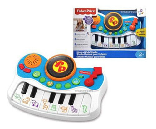 Piano Musical Kids Studio Interactivo Fisher Price - Kfp2464 0