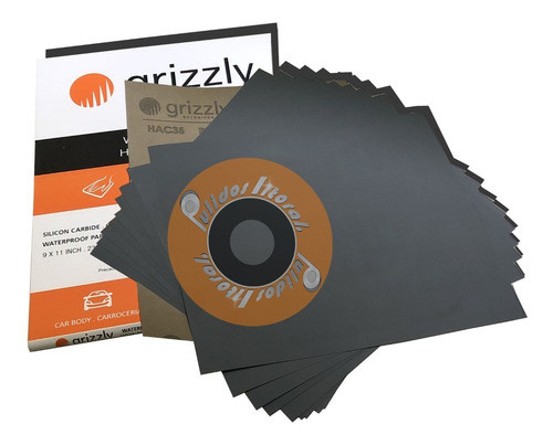 Lija Al Agua Marca Grizzly Simil Doble Aa 35 Unidades Oferta 0