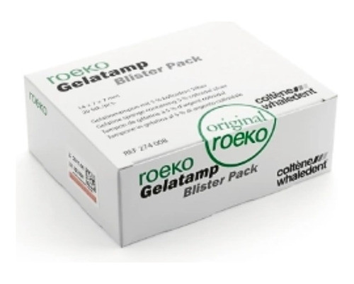 Esponja Hemostática Colágeno X Unidad Gelatamp Roeko Coltene 1