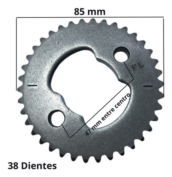 Corona Arbol De Leva Honda Cb 250 Nighthawk 1