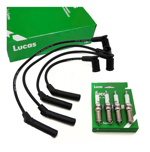 Kit Cables+bujias Ford Courier 1.6 8v Zetec Rocam 0