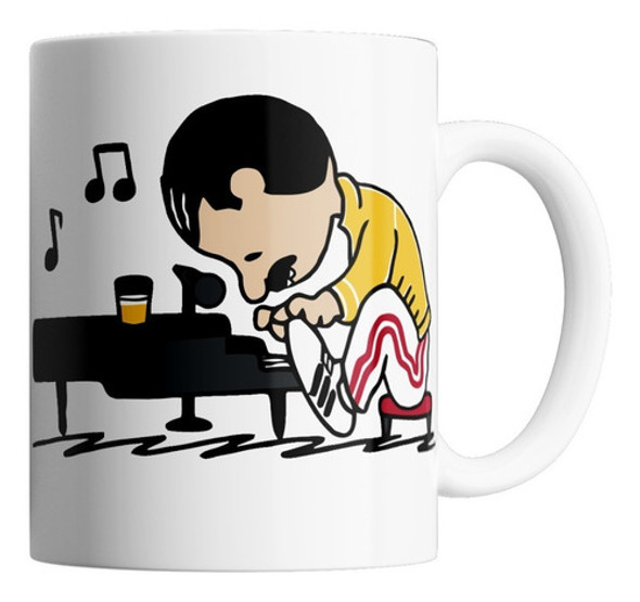 Taza De Cerámica - Freddie Piano 0