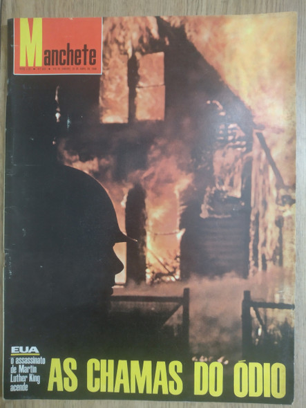 Revista Manchete.1968.morte Luther King.guevara.amilton. - Used