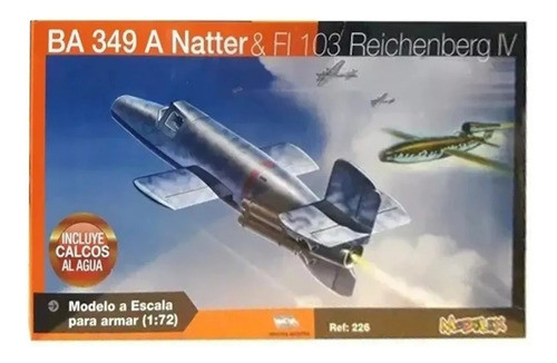 Ba 349 A Natter Avion 1/72 Colección Devoto Hobbies 0