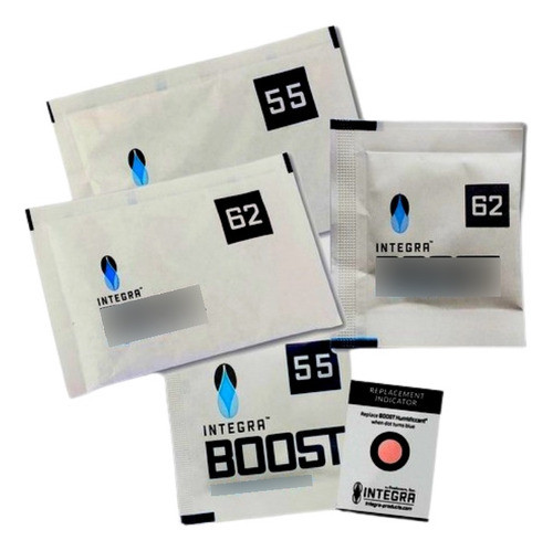 Pack X15 Integra Boost 62 8gr Regulador De Humedad 0
