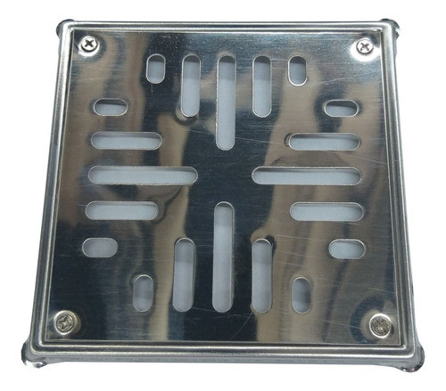 Rejilla 20x20 Cm Acero Inoxidable / Casa Scalise Ramos Mejia 0