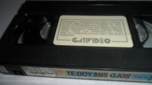 Vhs Te Doy Mis Ojos 1