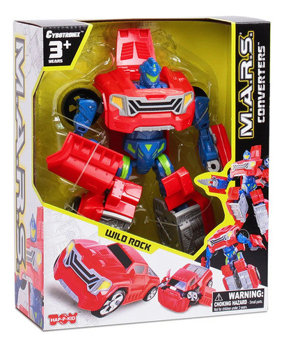 Muñeco De Robot A Camioneta 22cm Converters Transformer Mars 0