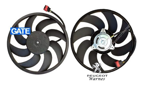 Electroventilador Motor Paleta Gate Peugeot 207 Compact 1.6 0