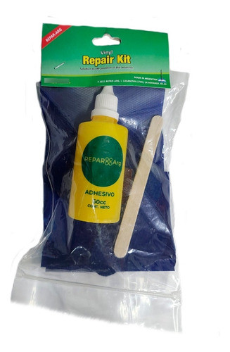 Kit Reparación Lona Parches Lija Repar-arg Pl-3161 0