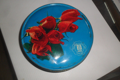 Rita Bombones Rosas Rosa Lata Latita Redonda Florida Pampa 0