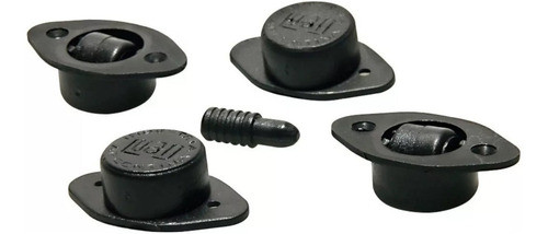 Sistema Giratorio Para Tv Plástico Negro Mueble Casa 0