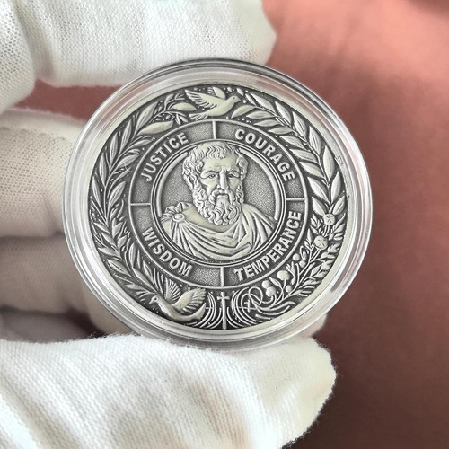 Moneda Inspiradora De Virtudes Cristianas Para Estoicismo 1